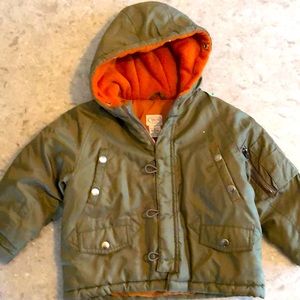 Talbot Kids size 3T winter green/orange very warm